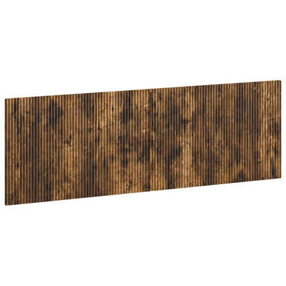 vidaXL Wall-Mounted Headboard ARNHEM Smoked Oak Engineered Wood 2