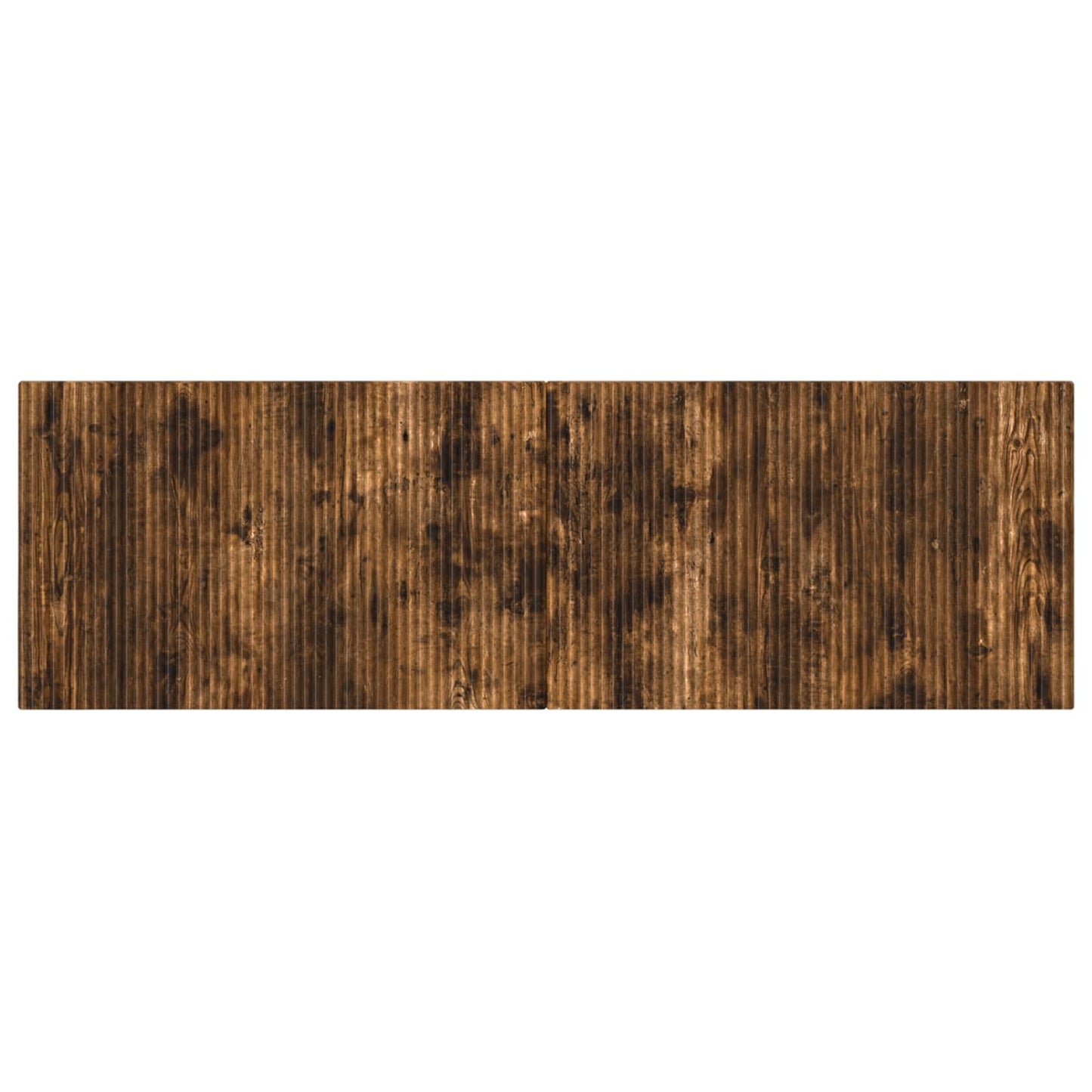 vidaXL Wall-Mounted Headboard ARNHEM Smoked Oak Engineered Wood 3