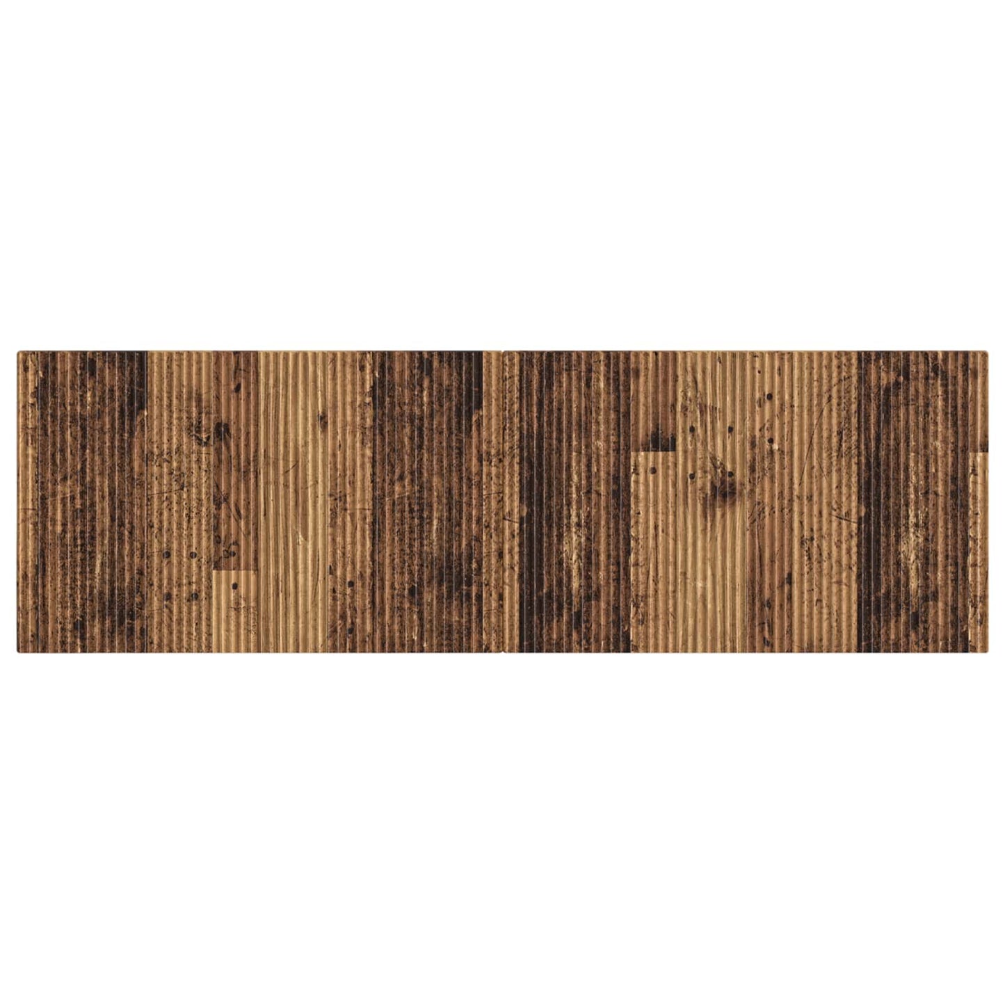 vidaXL Wall-Mounted Headboard ARNHEM Old Wood Engineered Wood 3