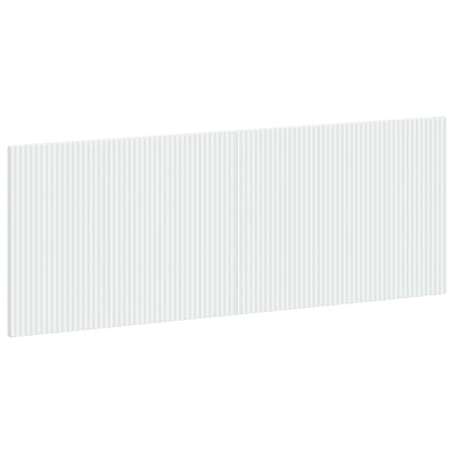 vidaXL Wall-Mounted Headboard ARNHEM White Engineered Wood 2