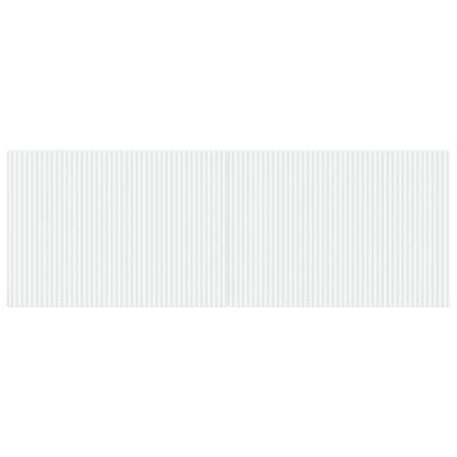 vidaXL Wall-Mounted Headboard ARNHEM White Engineered Wood 3