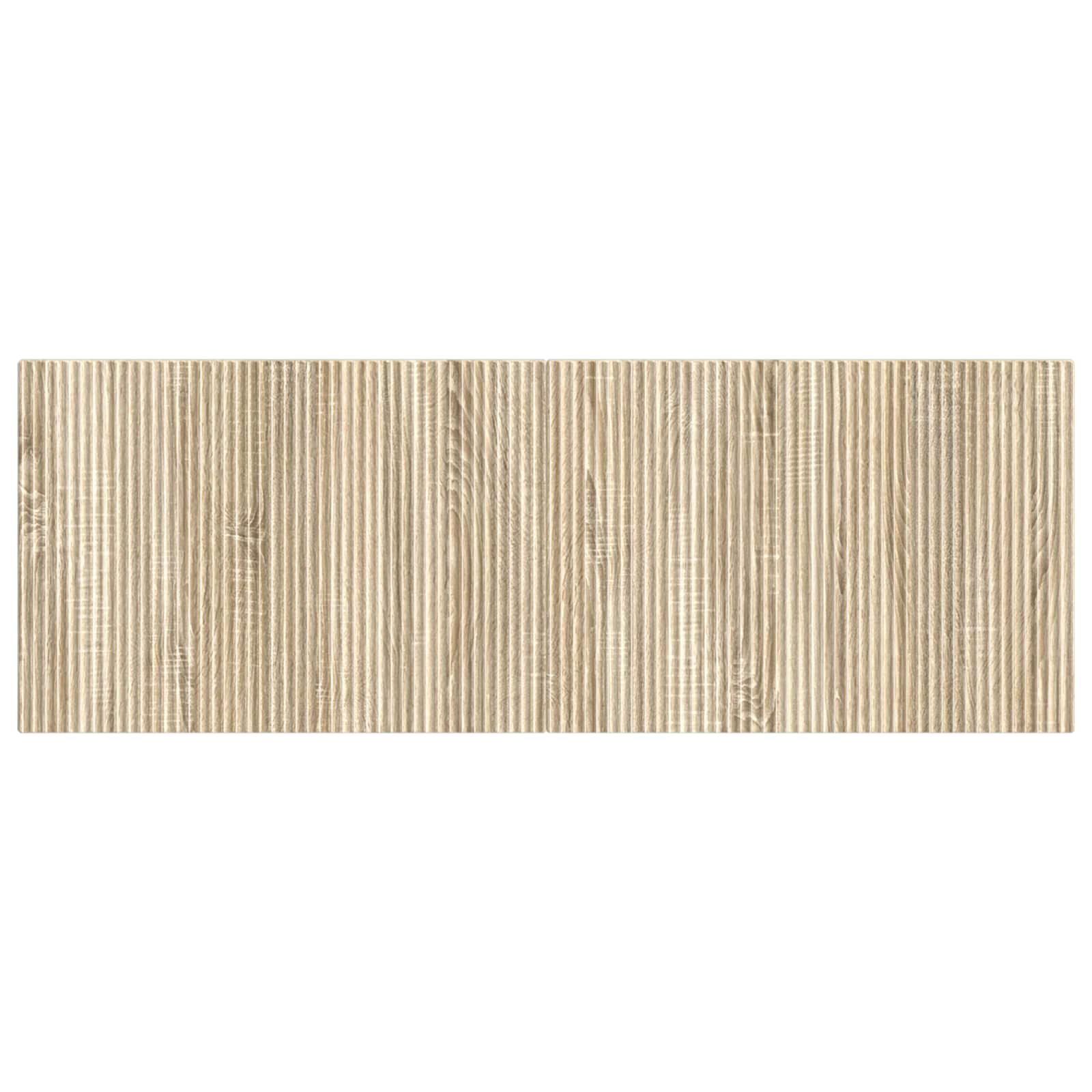 vidaXL Wall-Mounted Headboard ARNHEM Sonoma Oak Engineered Wood 3
