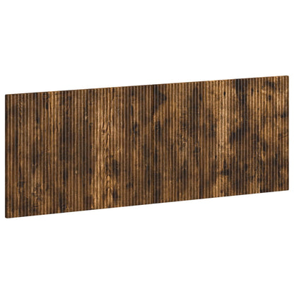 vidaXL Wall-Mounted Headboard ARNHEM Smoked Oak Engineered Wood 2