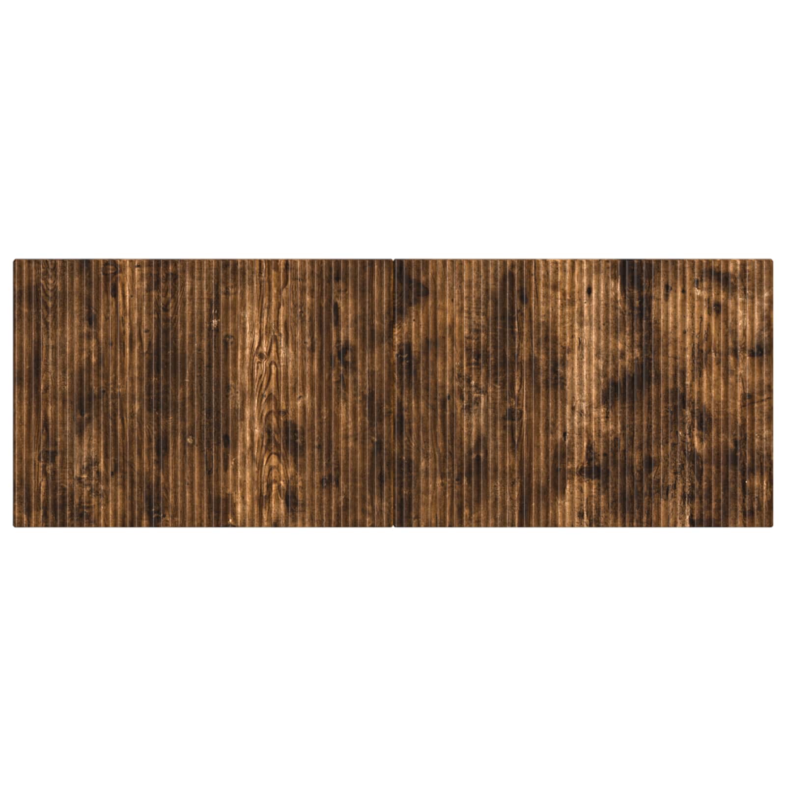 vidaXL Wall-Mounted Headboard ARNHEM Smoked Oak Engineered Wood 3