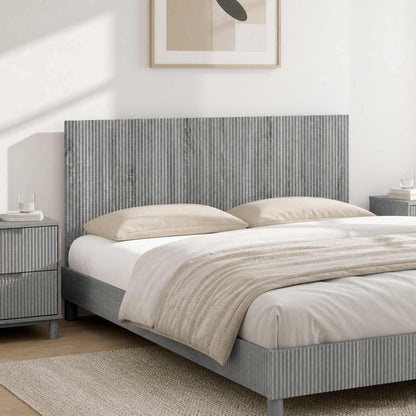 vidaXL Wall-Mounted Headboard ARNHEM Grey Sonoma Engineered Wood 1