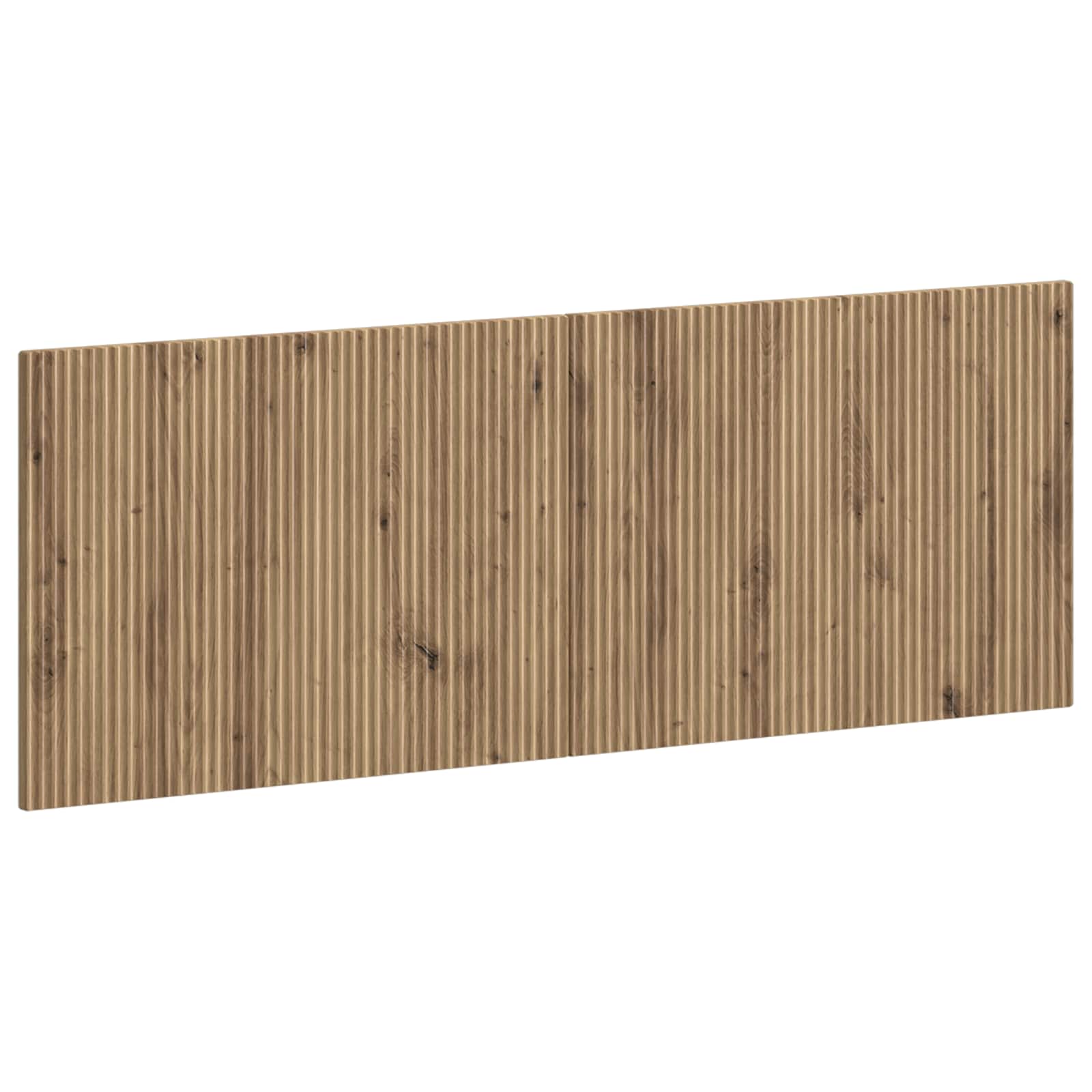 vidaXL Wall-Mounted Headboard ARNHEM Artisan Oak Engineered Wood 2