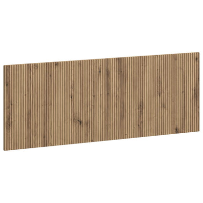 vidaXL Wall-Mounted Headboard ARNHEM Artisan Oak Engineered Wood 2