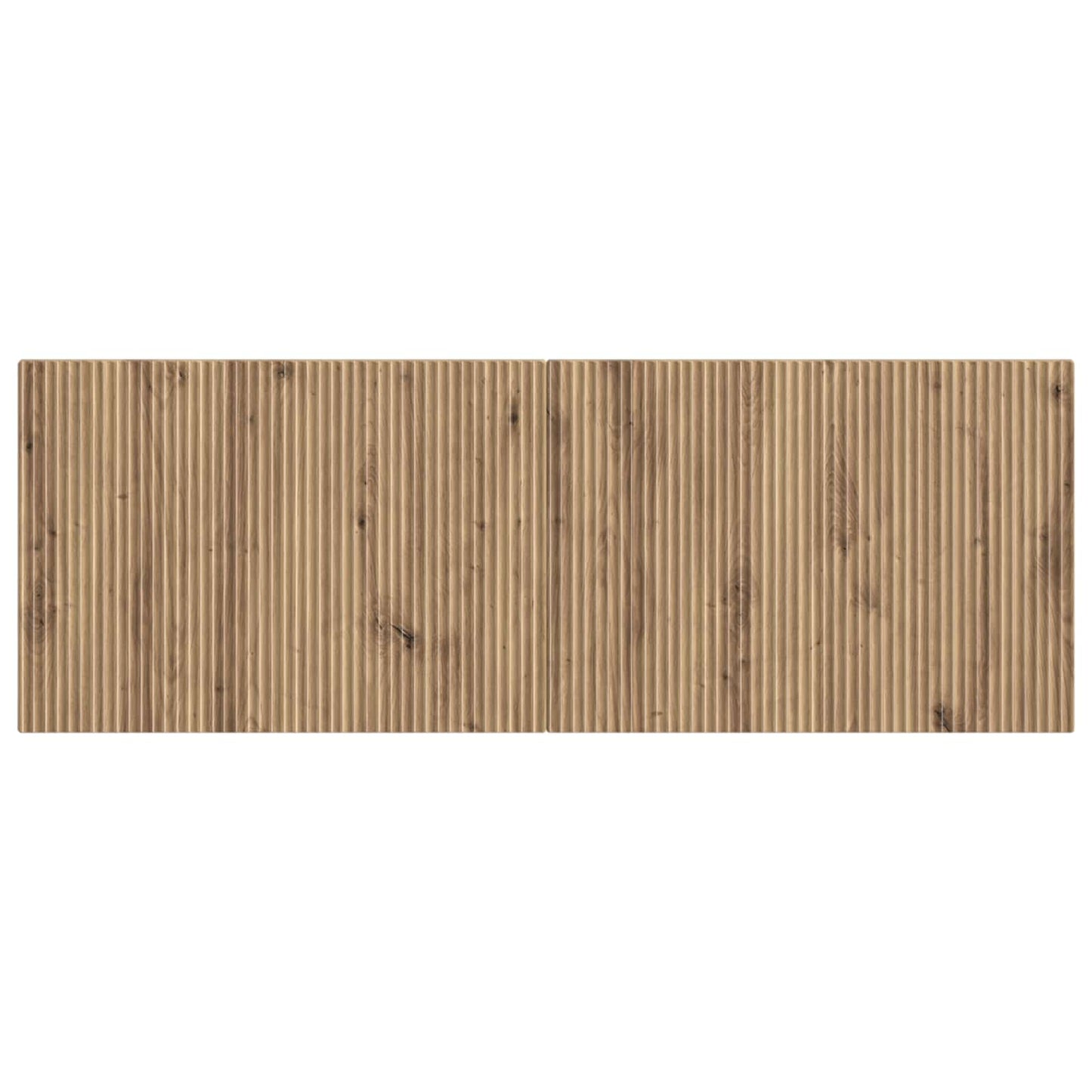 vidaXL Wall-Mounted Headboard ARNHEM Artisan Oak Engineered Wood 3