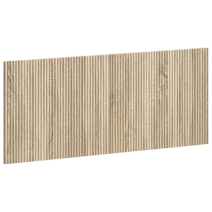 vidaXL Wall-Mounted Headboard ARNHEM Sonoma Oak Engineered Wood 2