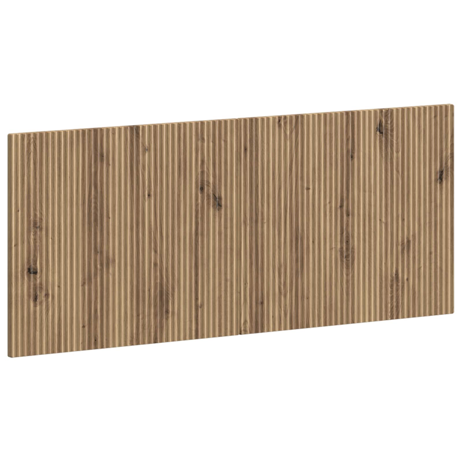 vidaXL Wall-Mounted Headboard ARNHEM Artisan Oak Engineered Wood 2