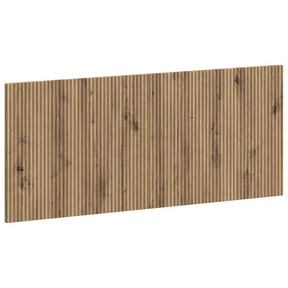 vidaXL Wall-Mounted Headboard ARNHEM Artisan Oak Engineered Wood 2