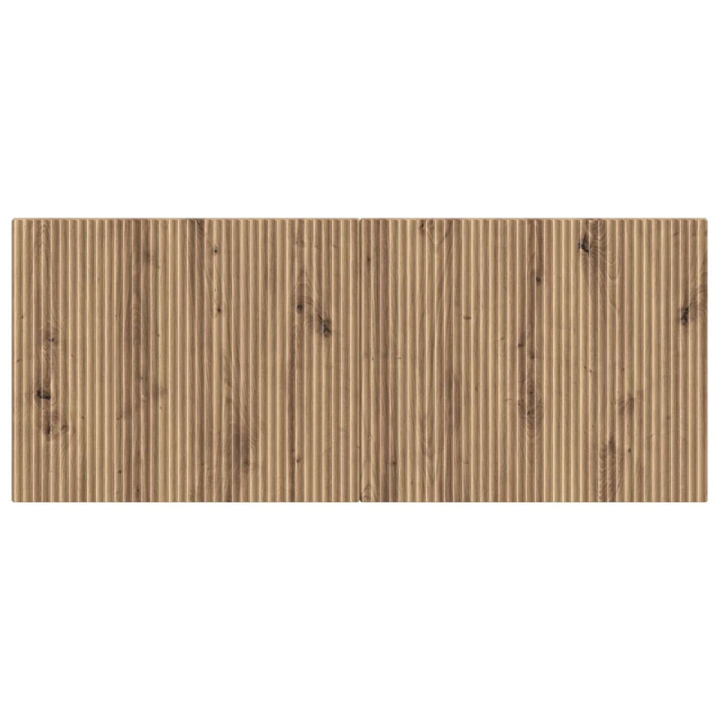 vidaXL Wall-Mounted Headboard ARNHEM Artisan Oak Engineered Wood 3