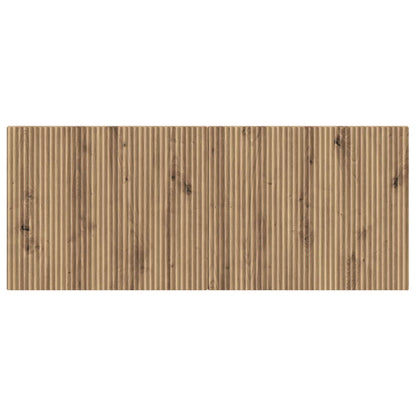 vidaXL Wall-Mounted Headboard ARNHEM Artisan Oak Engineered Wood 3