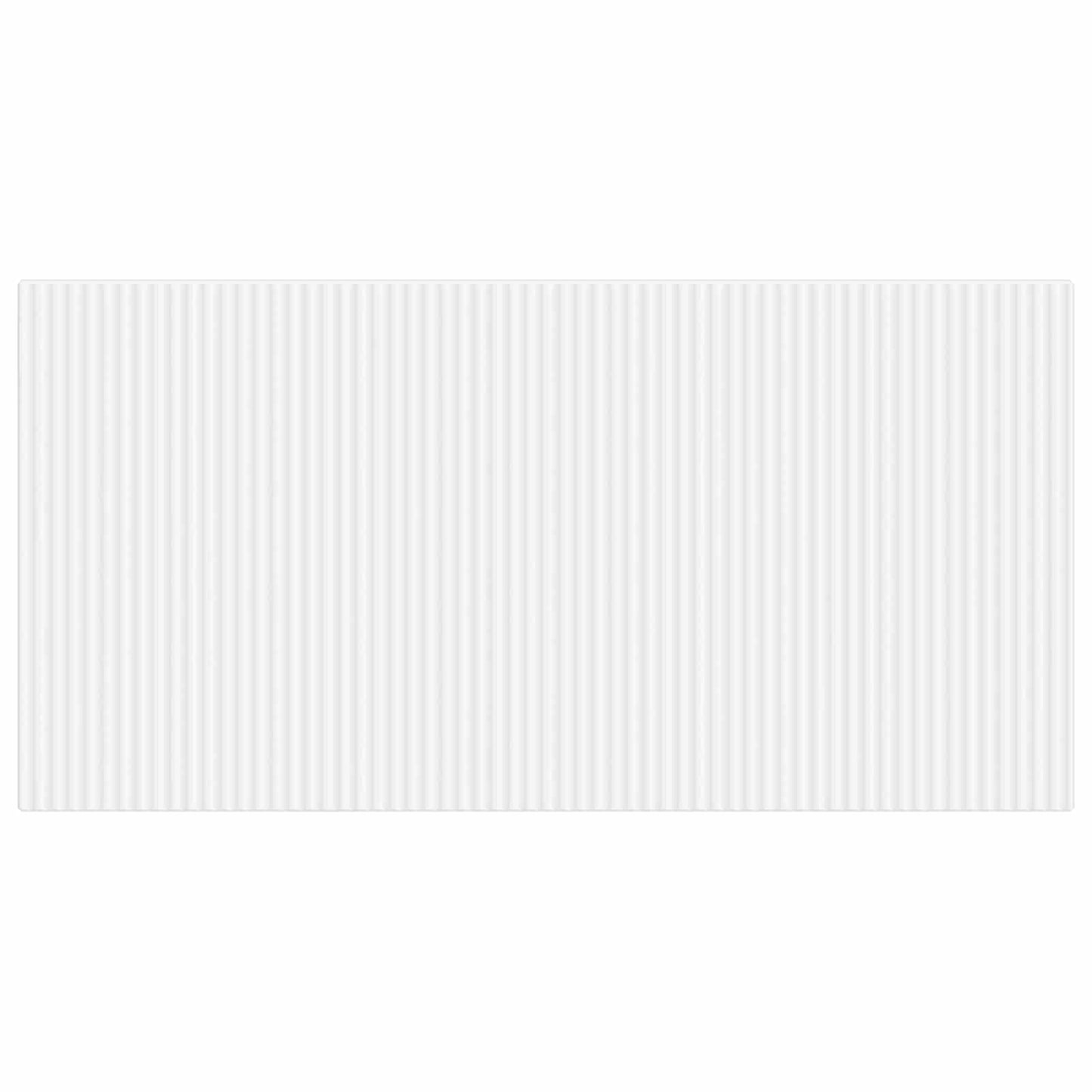 vidaXL Wall-Mounted Headboard ARNHEM White Engineered Wood 3