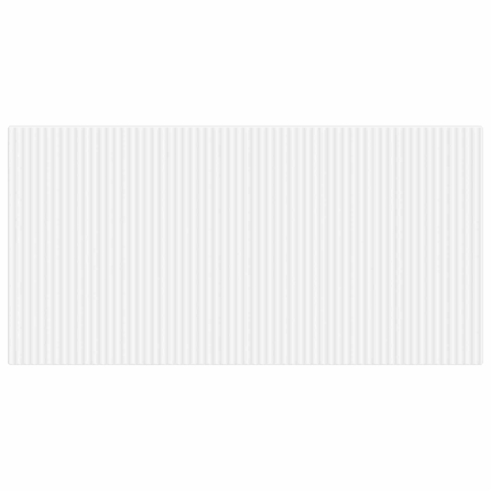 vidaXL Wall-Mounted Headboard ARNHEM White Engineered Wood 3