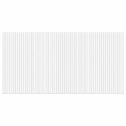 vidaXL Wall-Mounted Headboard ARNHEM White Engineered Wood 3