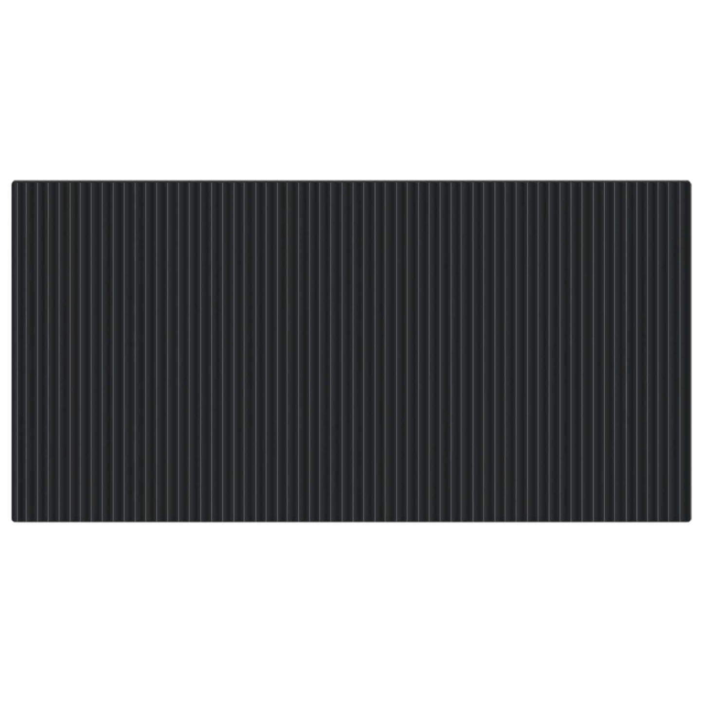 vidaXL Wall-Mounted Headboard ARNHEM Black Engineered Wood 3