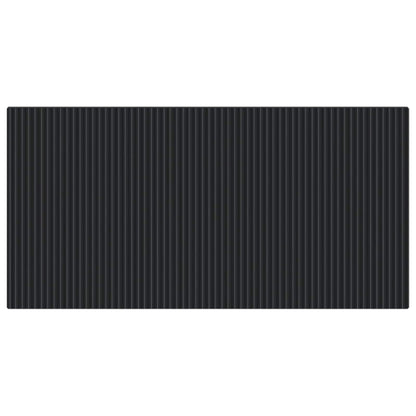 vidaXL Wall-Mounted Headboard ARNHEM Black Engineered Wood 3