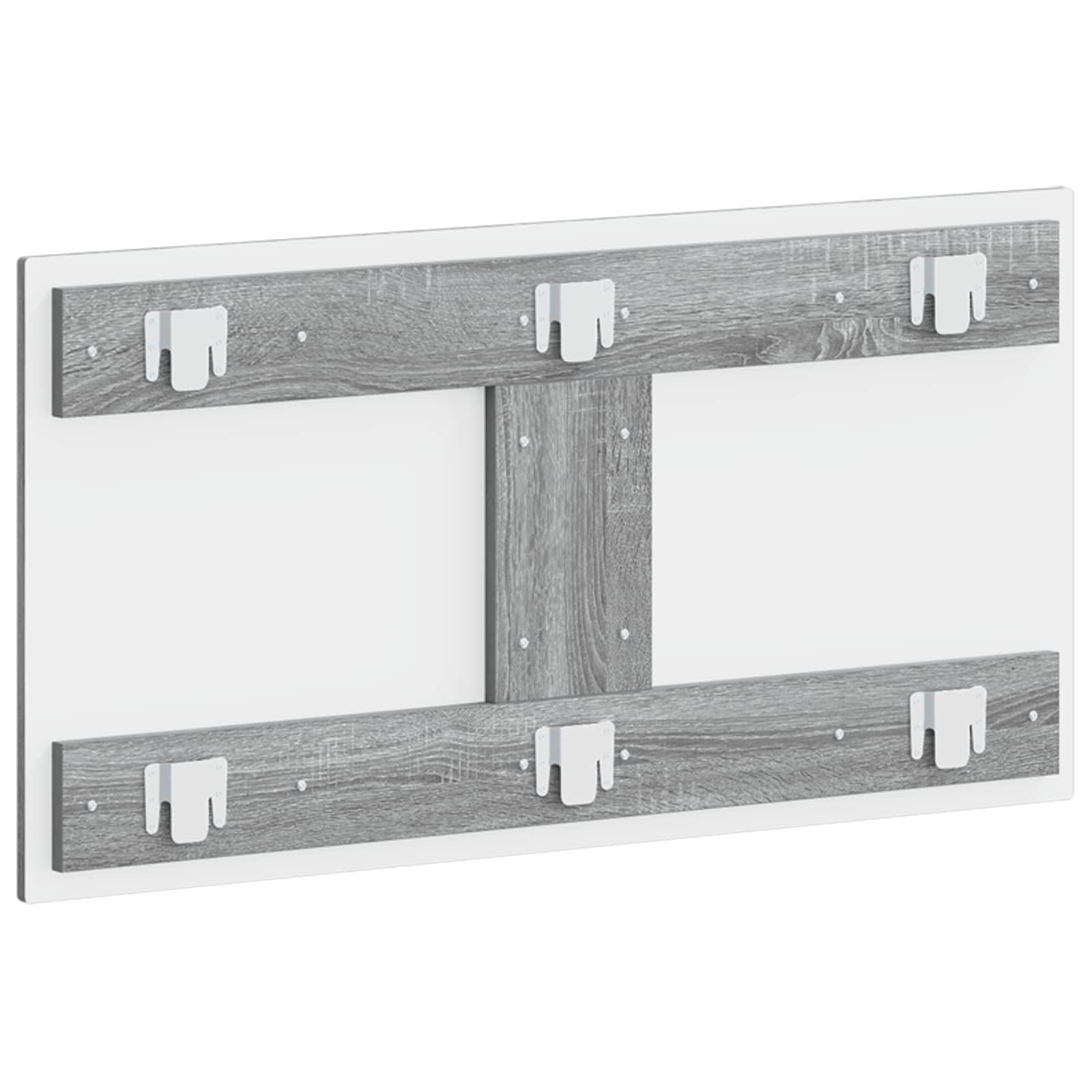 vidaXL Wall-Mounted Headboard ARNHEM Grey Sonoma Engineered Wood 5