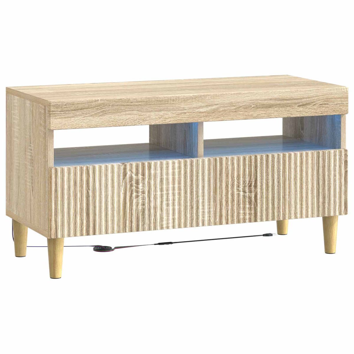 LED TV Cabinet ARNHEM 81 x 35 x 43 cm Sonoma oak