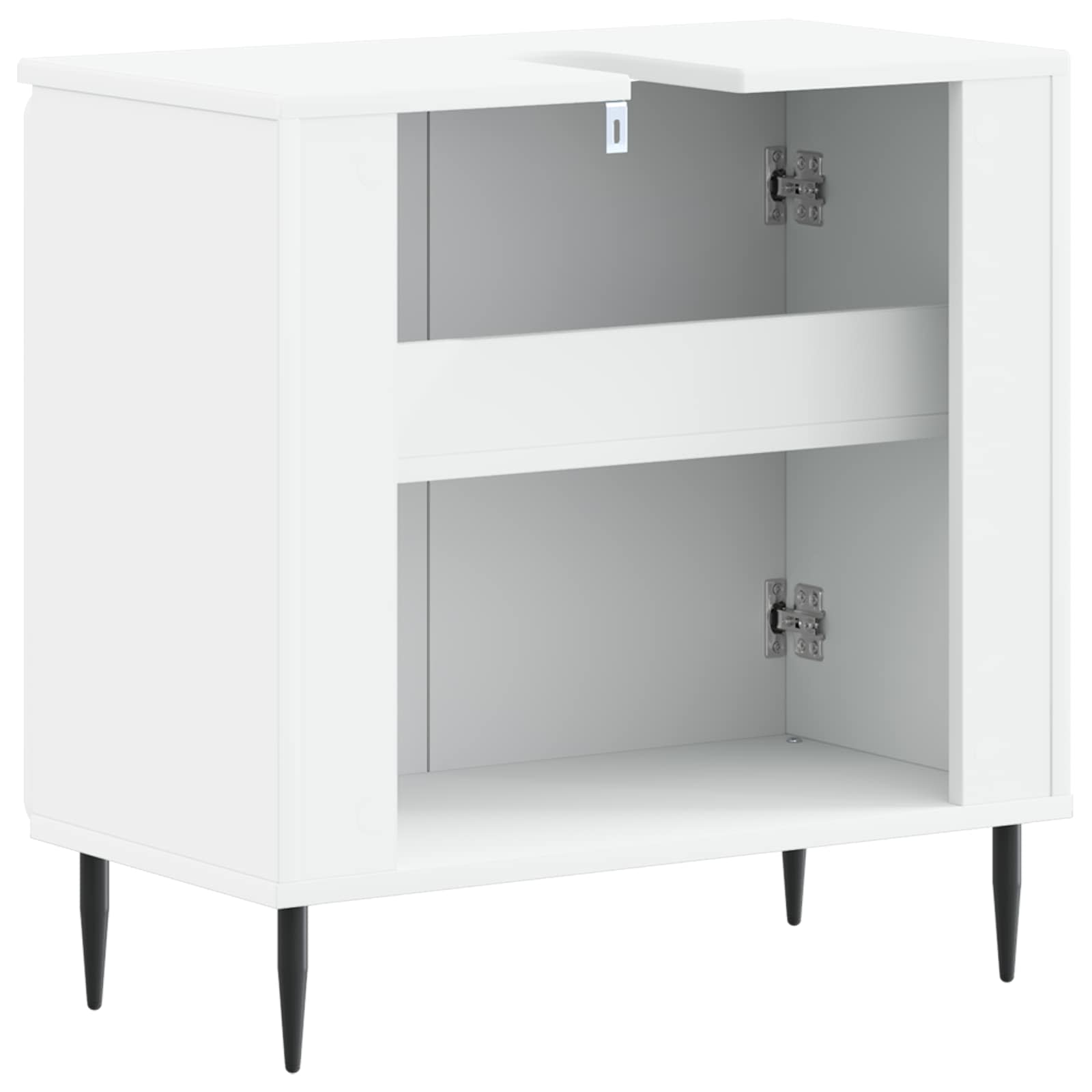 vidaXL Bathroom Sink Cabinet HAARLEM White 59.5 x 31.5x 59 cm 6