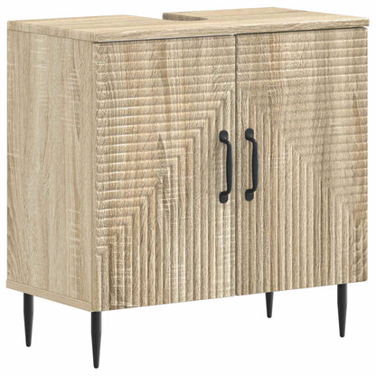 vidaXL Bathroom Sink Cabinet HAARLEM Sonoma Oak 59.5 x 31.5x 59 cm 2