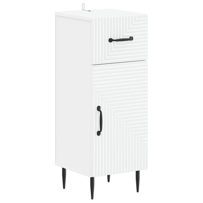 vidaXL Bathroom Storage Cainet HAARLEM White 30 x 31 x 80 cm 2