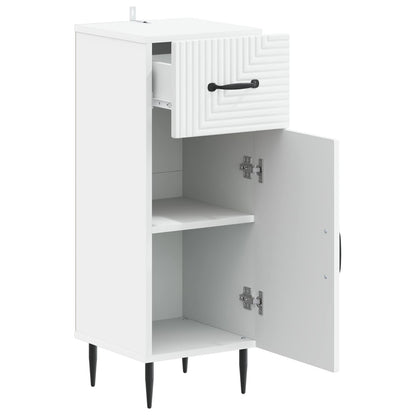 vidaXL Bathroom Storage Cainet HAARLEM White 30 x 31 x 80 cm 3