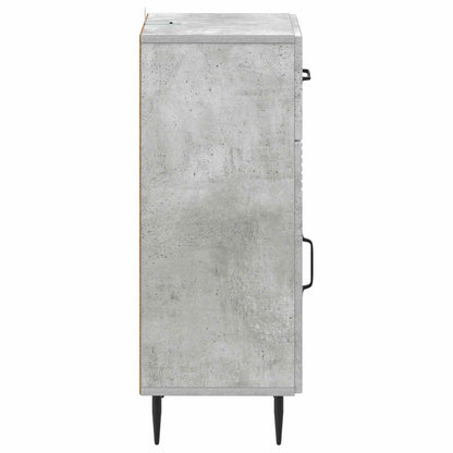 vidaXL Bathroom Storage Cainet HAARLEM Concrete Grey 30 x 31 x 80 cm 5