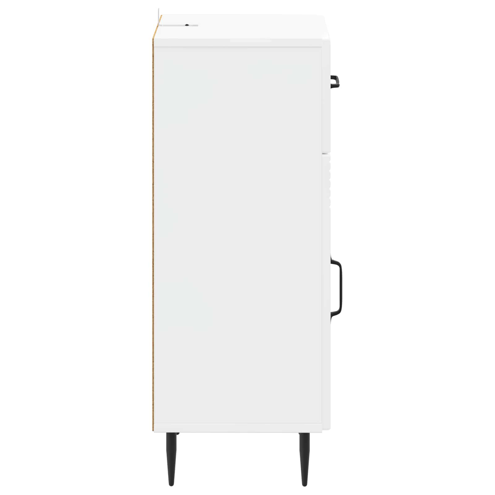 vidaXL Bathroom Storage Cainet HAARLEM High Gloss White 5