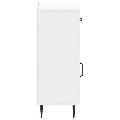 vidaXL Bathroom Storage Cainet HAARLEM High Gloss White 5