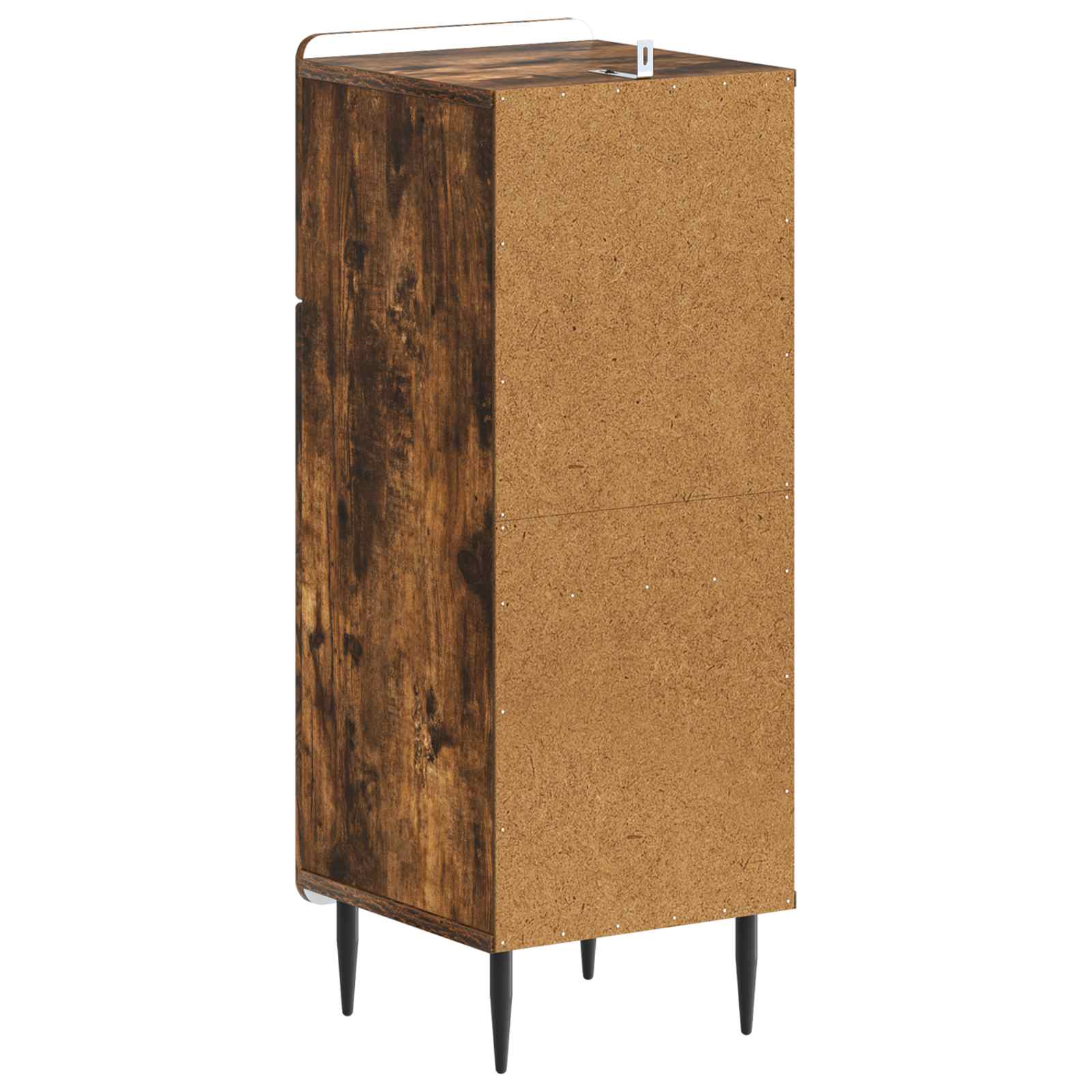 vidaXL Bathroom Storage Cainet HAARLEM Smoked Oak 30 x 31 x 80 cm 6