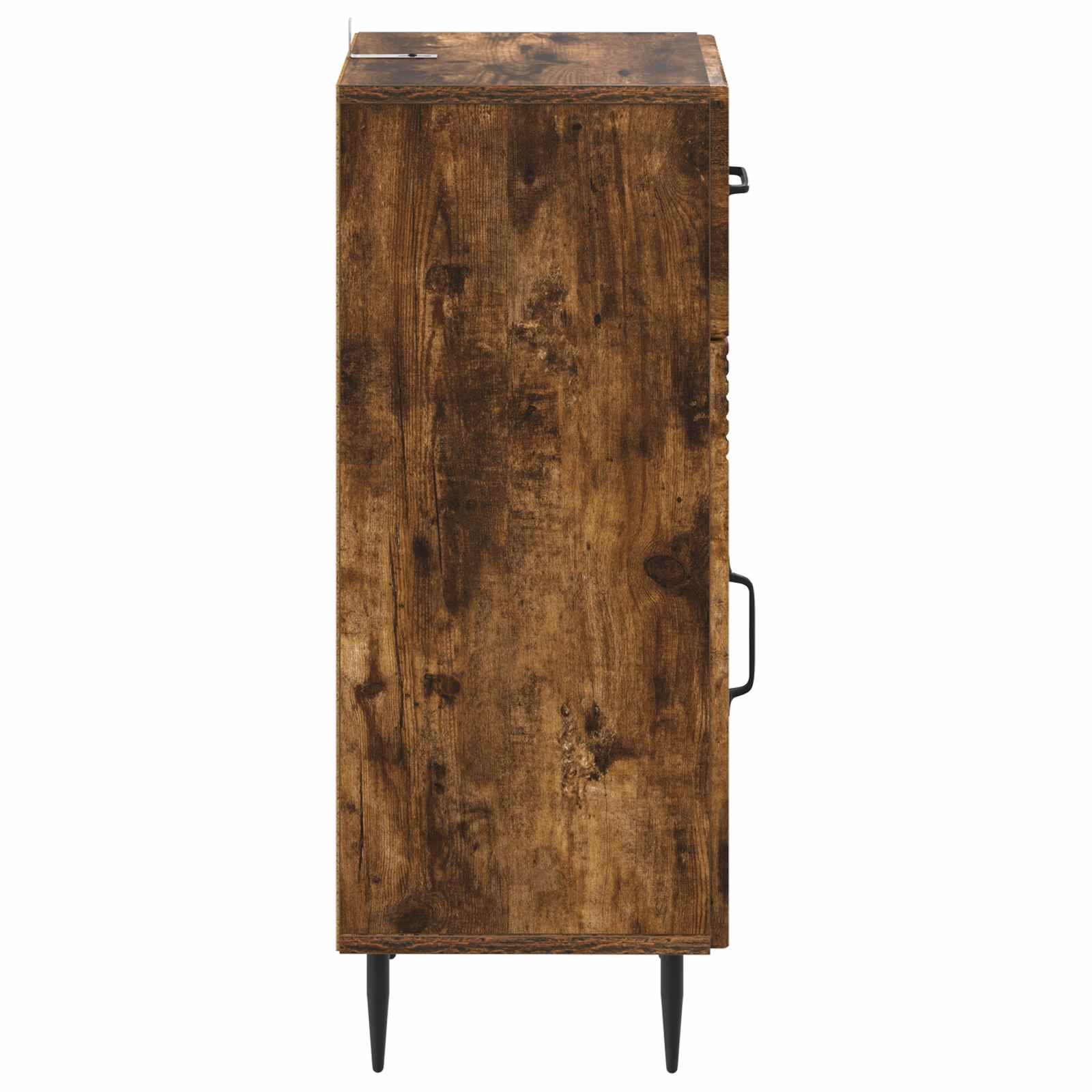 vidaXL Bathroom Storage Cainet HAARLEM Smoked Oak 30 x 31 x 80 cm 5