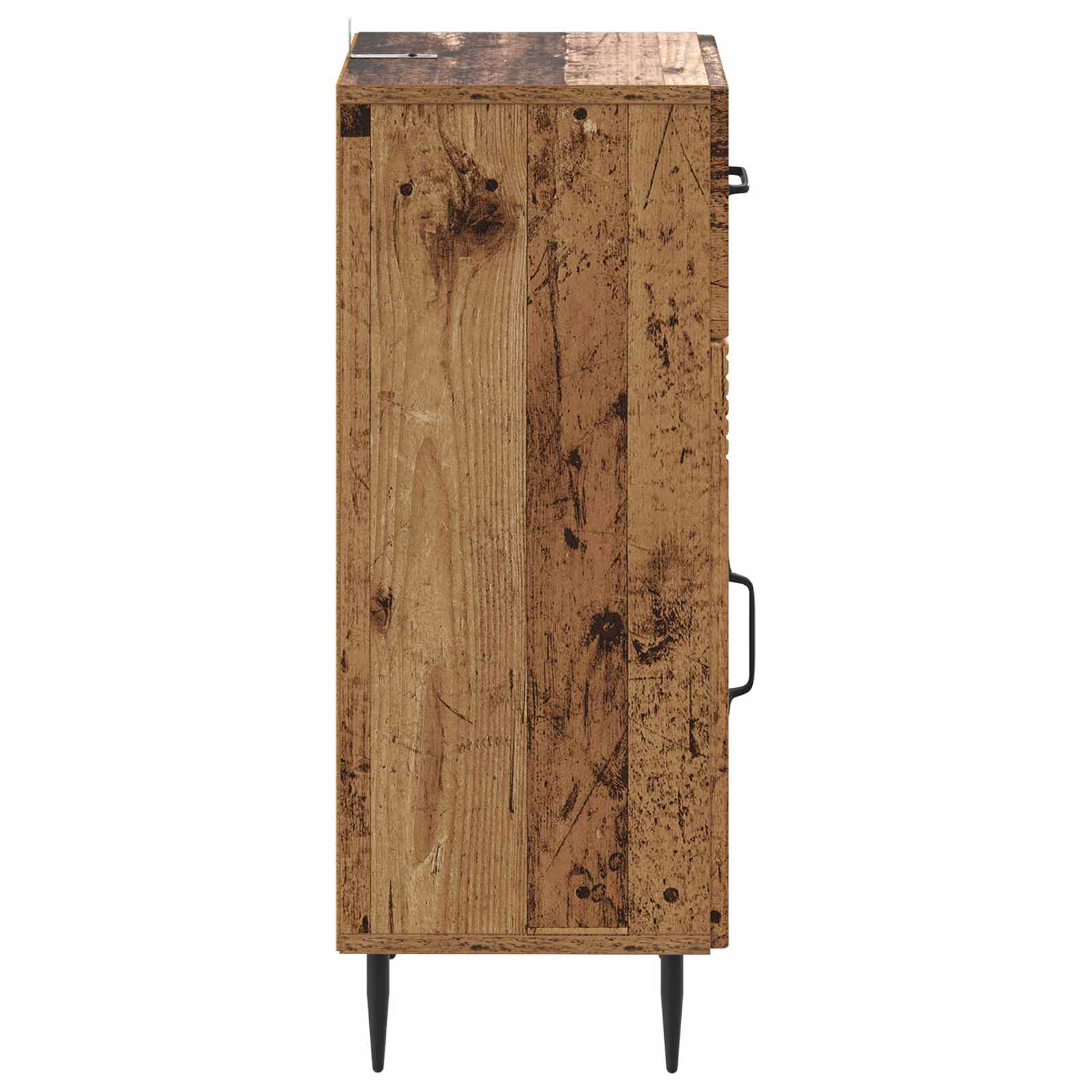 vidaXL Bathroom Storage Cainet HAARLEM Old Wood 30 x 31 x 80 cm 5