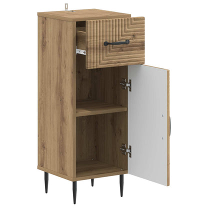 vidaXL Bathroom Storage Cainet HAARLEM Artisan Oak 30 x 31 x 80 cm 3