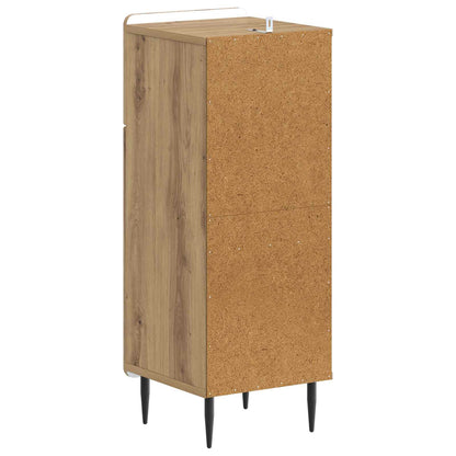 vidaXL Bathroom Storage Cainet HAARLEM Artisan Oak 30 x 31 x 80 cm 6