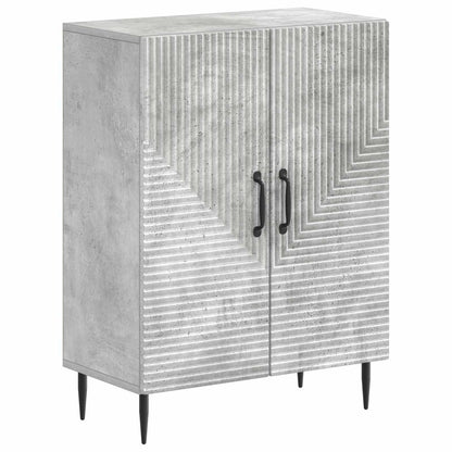 vidaXL Bathroom Storage Cainet HAARLEM Concrete Grey 59.5 x 31 x 80 cm 2