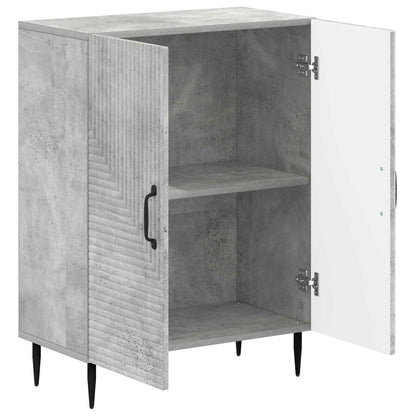 vidaXL Bathroom Storage Cainet HAARLEM Concrete Grey 59.5 x 31 x 80 cm 3
