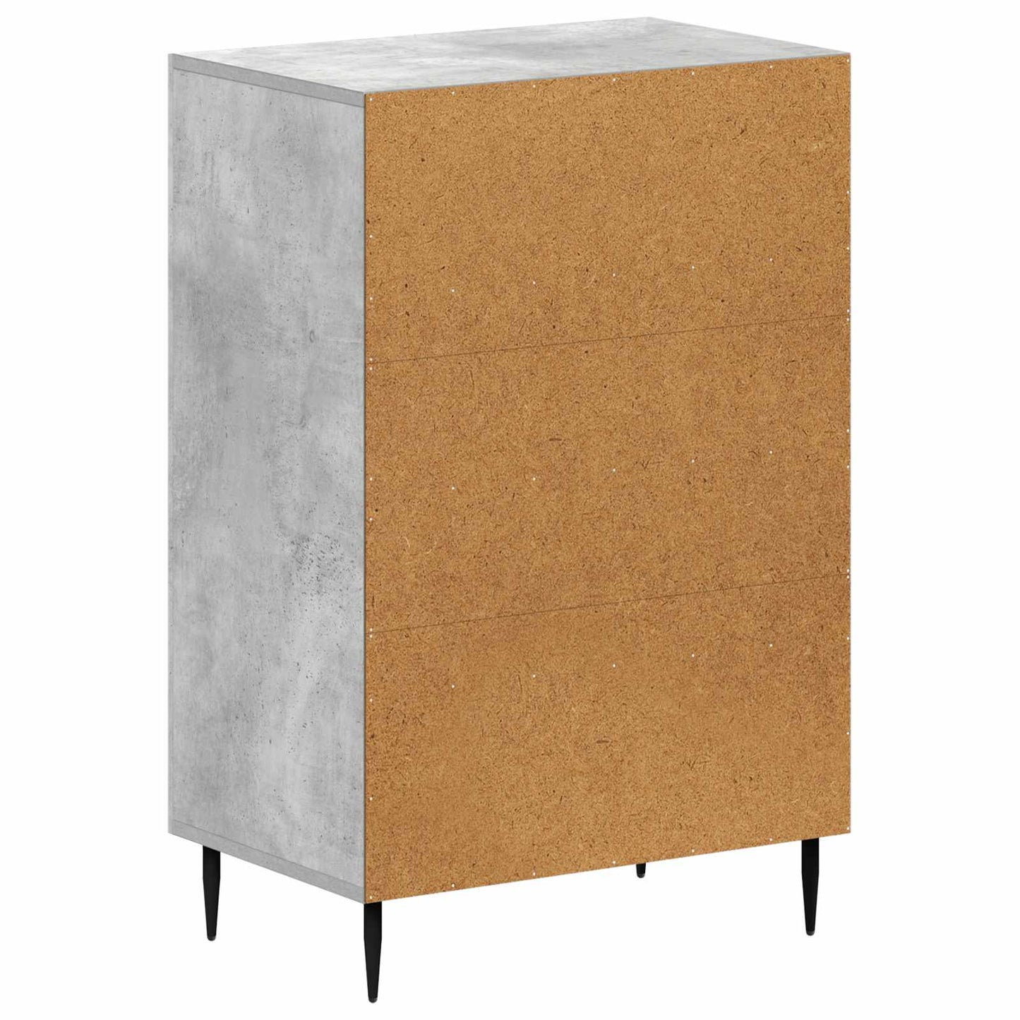 vidaXL Bathroom Storage Cainet HAARLEM Concrete Grey 59.5 x 31 x 80 cm 6