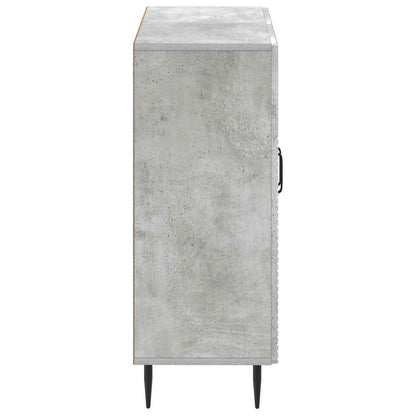 vidaXL Bathroom Storage Cainet HAARLEM Concrete Grey 59.5 x 31 x 80 cm 5
