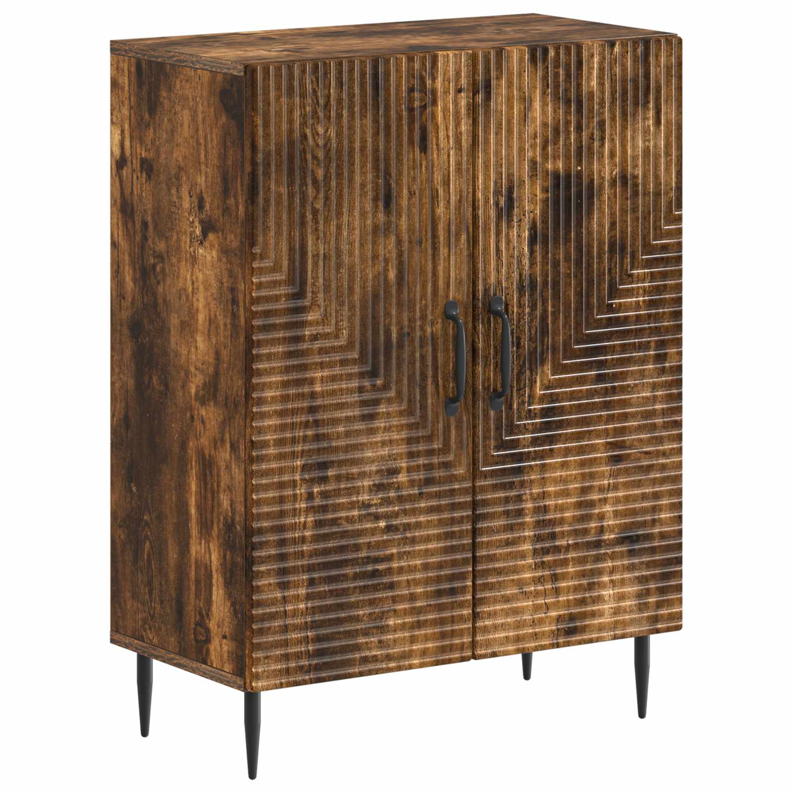 vidaXL Bathroom Storage Cainet HAARLEM Smoked Oak 59.5 x 31 x 80 cm 2