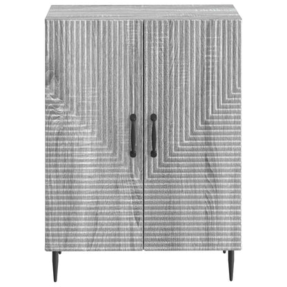 vidaXL Bathroom Storage Cainet HAARLEM Grey Sonoma 59.5 x 31 x 80 cm 4