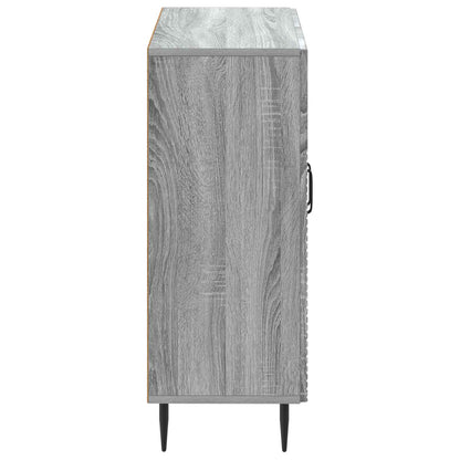 vidaXL Bathroom Storage Cainet HAARLEM Grey Sonoma 59.5 x 31 x 80 cm 5