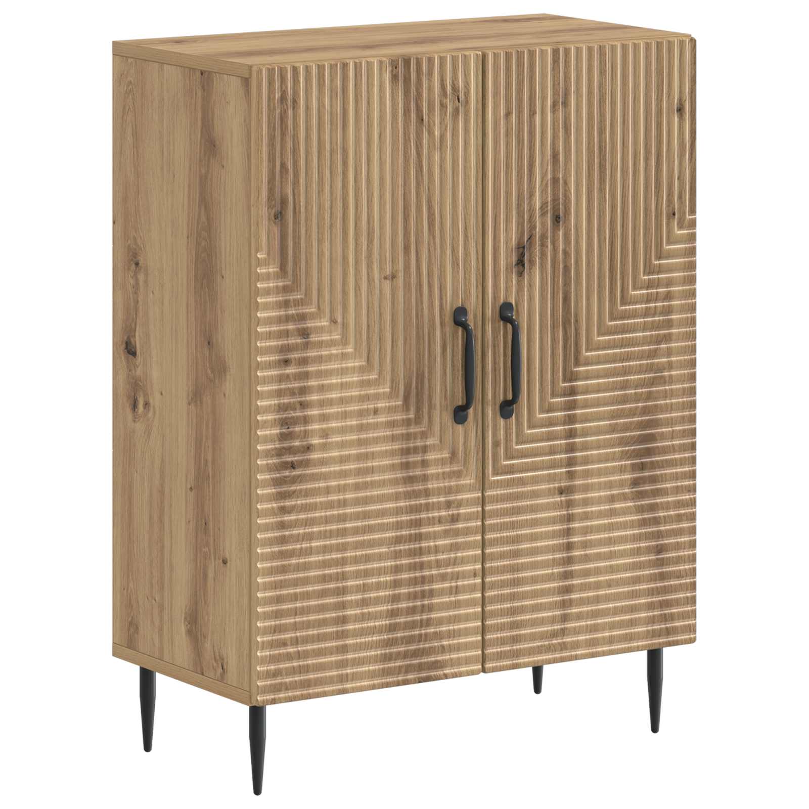 vidaXL Bathroom Storage Cainet HAARLEM Artisan Oak 59.5 x 31 x 80 cm 2