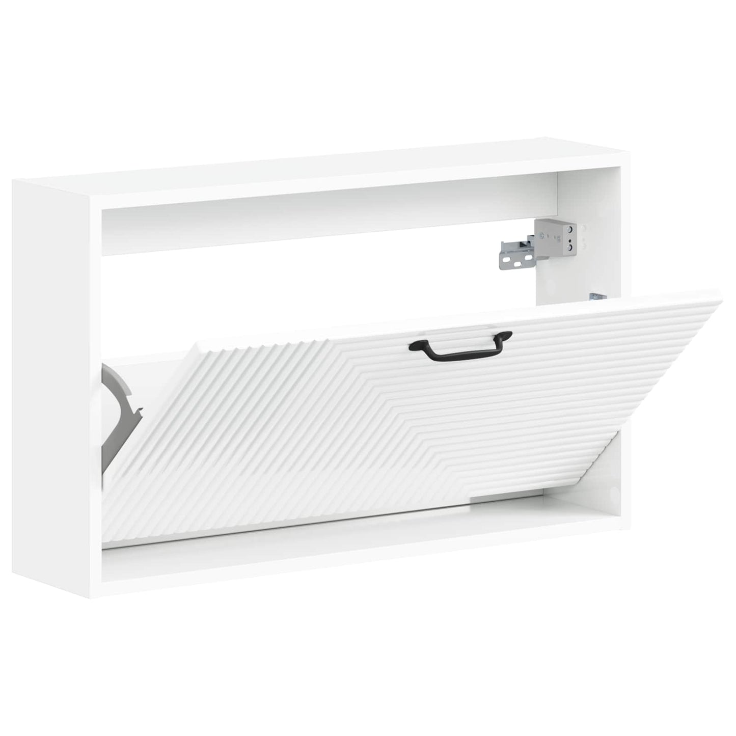 vidaXL Wall-Mounted Shoe Cabinet HAARLEM 71 x 17 x 43 cm 3