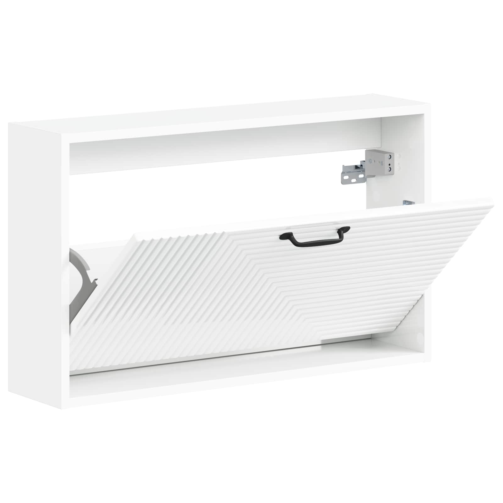 vidaXL Wall-Mounted Shoe Cabinet HAARLEM 71 x 17 x 43 cm 3