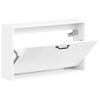 vidaXL Wall-Mounted Shoe Cabinet HAARLEM 71 x 17 x 43 cm 3
