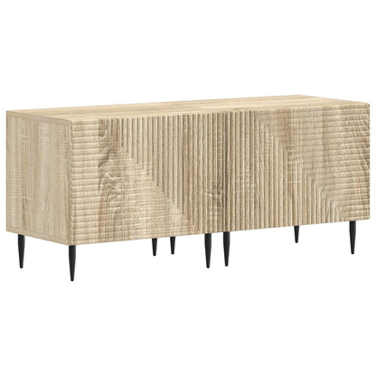 vidaXL TV Cabinet Sonoma Oak Engineered Wood 2