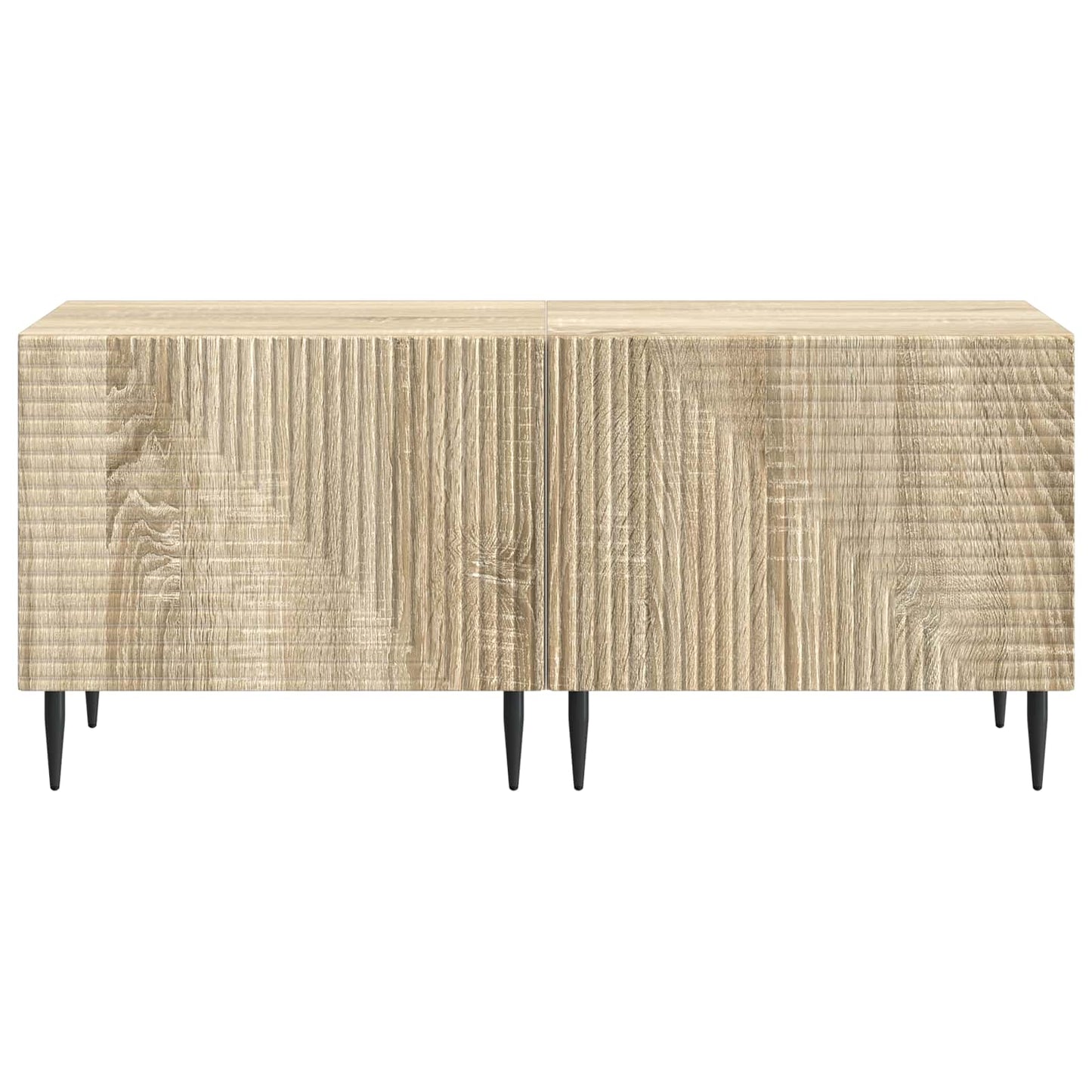 vidaXL TV Cabinet Sonoma Oak Engineered Wood 5
