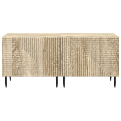 vidaXL TV Cabinet Sonoma Oak Engineered Wood 5